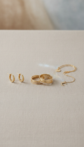 Anillos Apilables Oro Vermeil ALMIREA