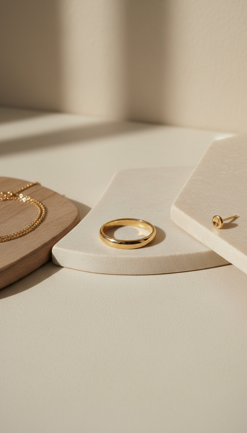 Anillo Minimalista Oro 18k ALMIREA
