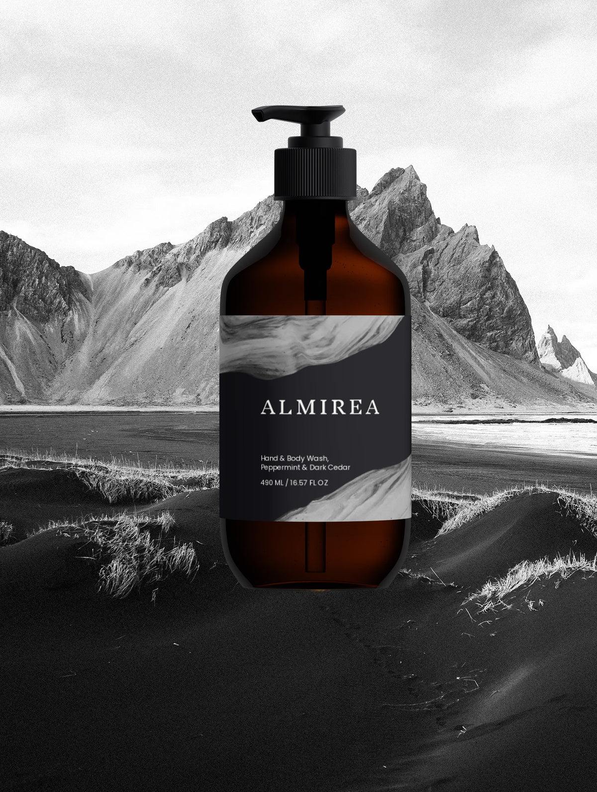 Hand and Body Shower Gel · Mint and Cedar
