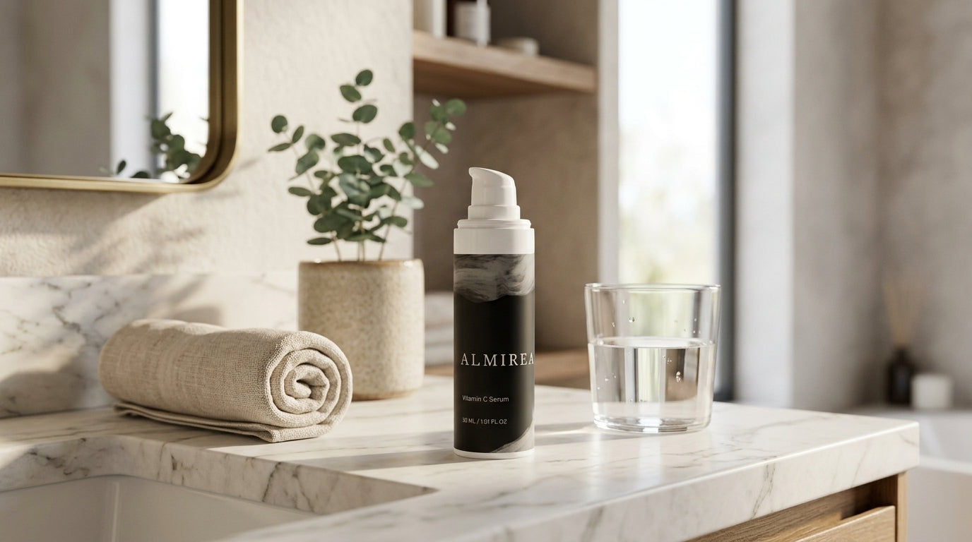ALMIREA serum in daily use