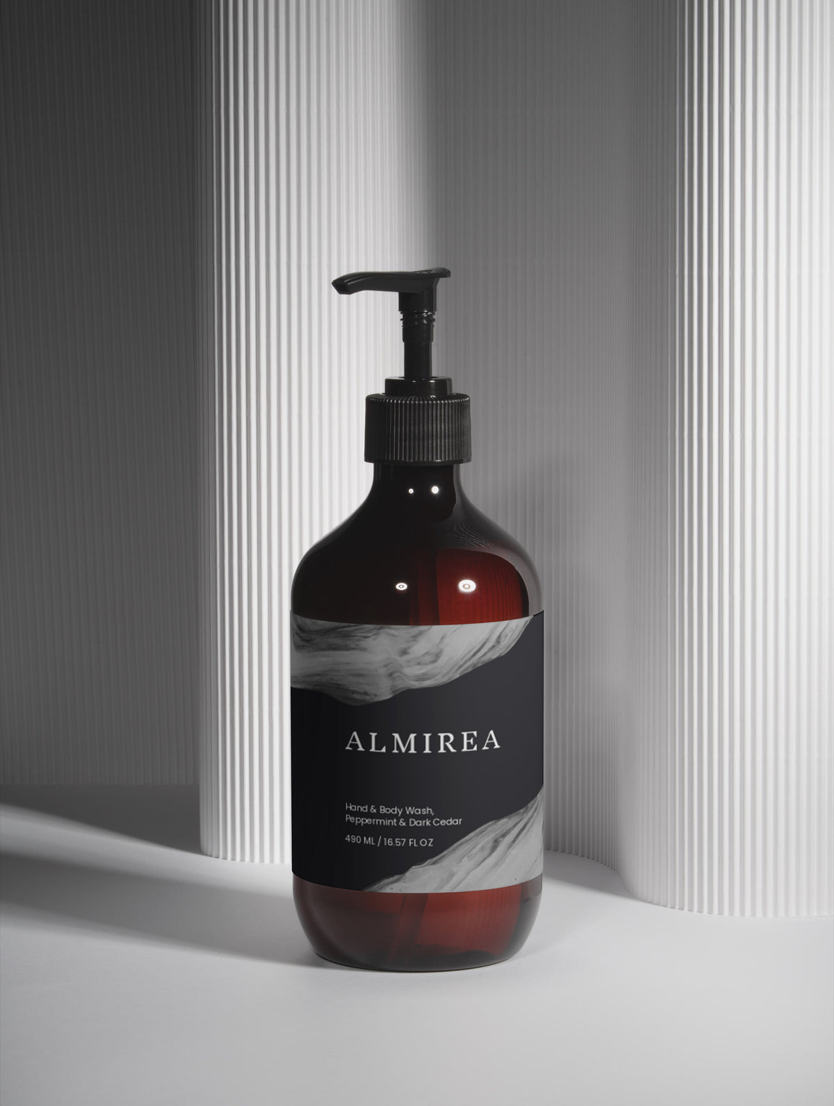 Hand and Body Shower Gel · Mint and Cedar