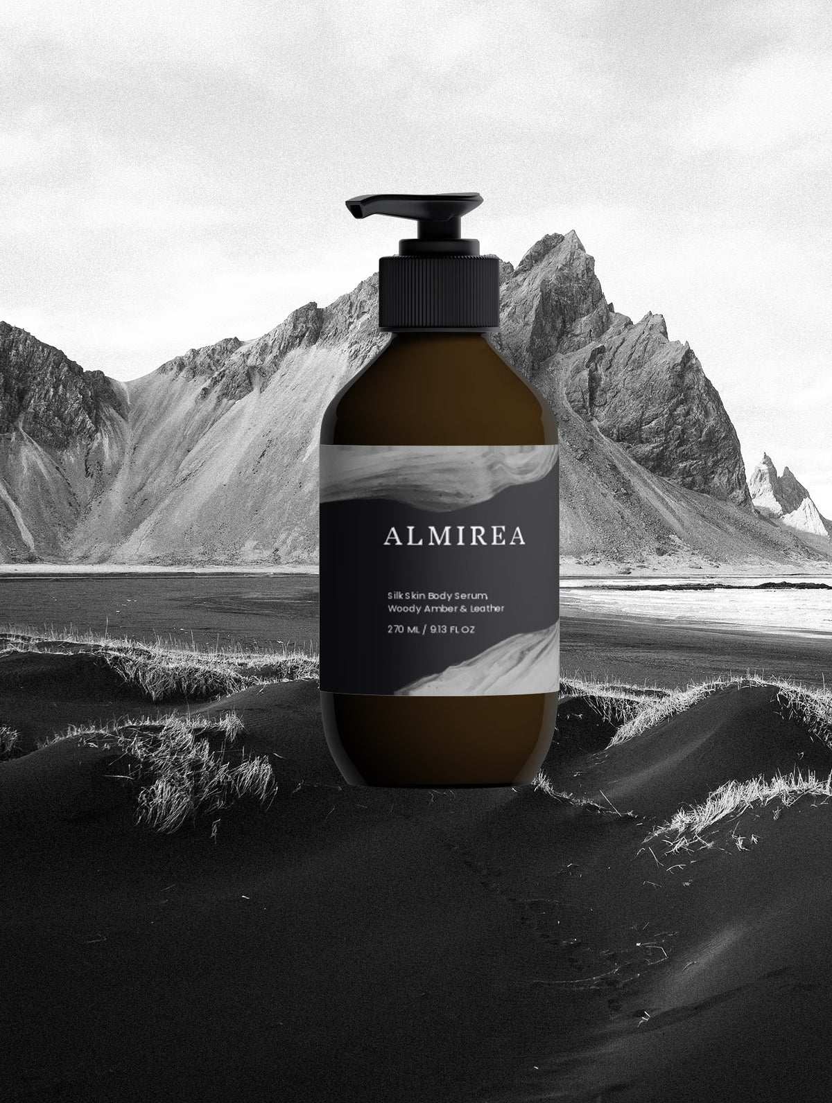 Sérum Corporal Silk Skin · Ámbar y Cuero