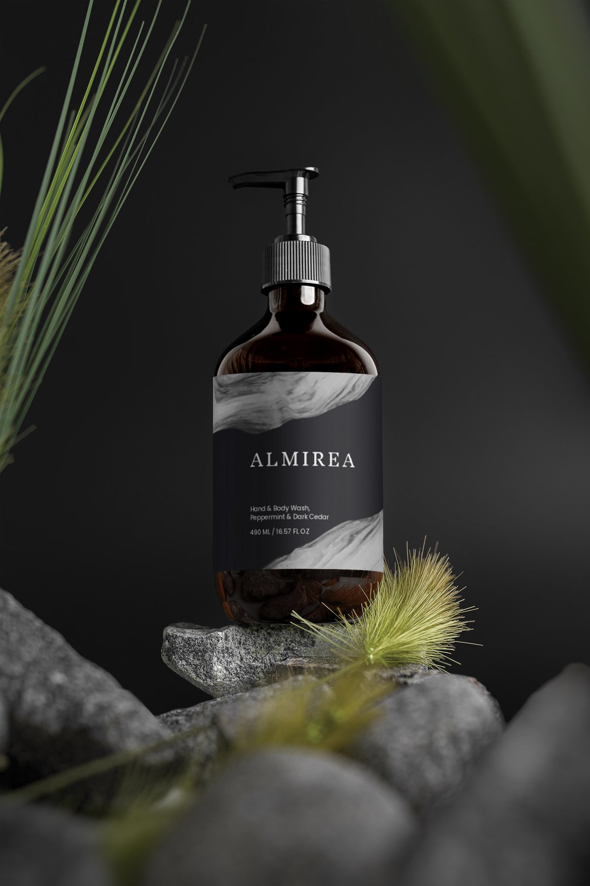 Hand and Body Shower Gel · Mint and Cedar